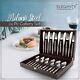 24 Pcs Cutlery Set, Milano Luxury Steel With Knife Cutlery Set With Briefcase