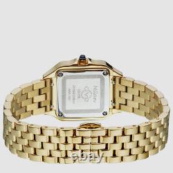 $3850 GEVRIL GV2 12102B Women's Milan Diamond Swiss Quartz Gold Watch 27.5MM