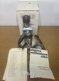 AMA Milano Maker Circa Early 80's Espresso Machine Made in Italy Tested