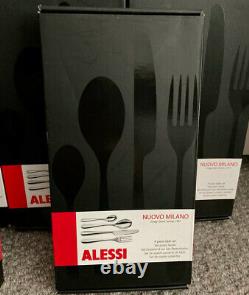 Alessi Nuovo Milano 24-Piece Cutlery Set BNIB