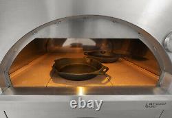 Alfresco Chef Milano Wood Fired Oven Copper With Wheels