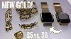 Apple Watch Series 6 Gold Stainless Steel With Milanese Loop