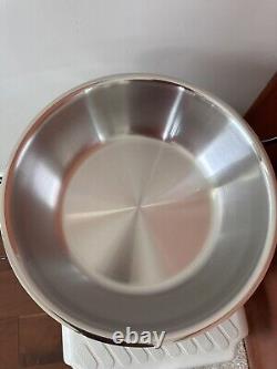 BNWT Silga Milano Made in Italy Teknika Casserole Pan with Lid, 28cm, 17028Marble