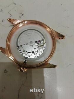 Bello&Preciso Milano Automatic Watch New Pink Gold Plated Case MM 40,00
