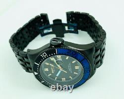 Breil Milano BW0404 Manta Men's Round Black Analog Date Stainless Steel Watch