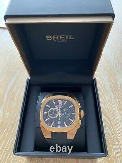 Breil Milano Black Swiss Made Watch Bw0309 Chrono Os29 Mens Watch