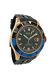 Breil Milano Men's Manta Bw0401 Black Rose Gold Tone Analog Date Resin Watch