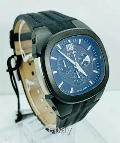Breil Milano Mens BW0414 Eros Chronograph Black Leather Stainless Steel Watch