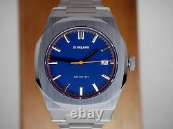 D1 Milano Atlas Blue Automatic Men's Watch International Shipping