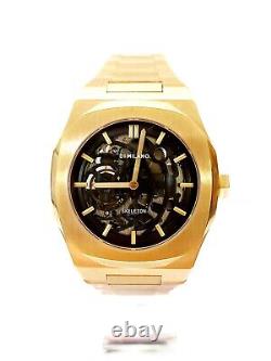D1 Milano Automatic Watch Steel Rose Gold P701 41.5 MM SKBJ03- Bargain