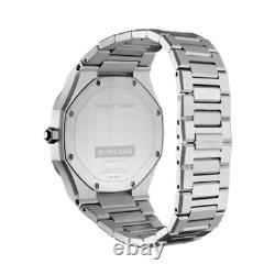 D1 Milano D1-UTBL08 Ladies Cloud Ultra-thin Brushed Silver 34mm Watch
