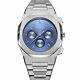 D1 Milano Men's Watch Chronograph Ionic Blue Dial Sapphire Crystal Italian