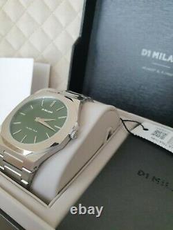 D1 Milano Moss Ultra Thin Bracelet 40 MM Brand New