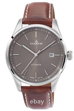 Dugena Men's Watch Automatic Milano with Leather Strap 4461012