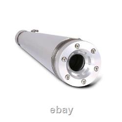 Exhaust Forge C for Moto Guzzi V7 III Special/ Milano stainless steel Muffler