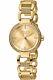 Ferre Milano Fm1l139m0051 Champagne Gold Stainless Steel Women's Watch New