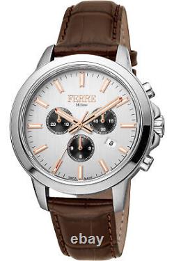 Ferre Milano Men's FM1G153L0011 Fashion 44mm Quartz Watch