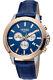 Ferre Milano Men's Fm1g153l0041 Fashion 44mm Quartz Watch