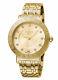 Ferre Milano Women's Fm1l041m0181 Gold Ip Stainless Steel Wristwatch