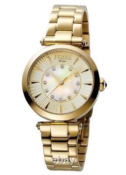Ferre Milano Women's FM1L075M0021 Gold IP Stainless Steel Wristwatch
