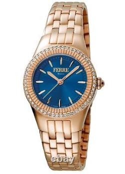 Ferre Milano Women's FM1L089M0081 Rose-Gold IP Stainless Steel Wristwatch