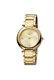 Ferre Milano Women's Fm1l099m0061 Gold Ip Stainless Steel Wristwatch