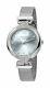 Ferre Milano Women's Fm1l115m0051 Silver Dial Steel Ip Mesh Bracelet Watch