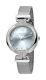 Ferre Milano Women's Fm1l115m0051 Silver Dial Steel Ip Mesh Bracelet Watch