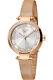 Ferre Milano Women's Rose Gold Stainless Steel Analog Watch In Rose Gold