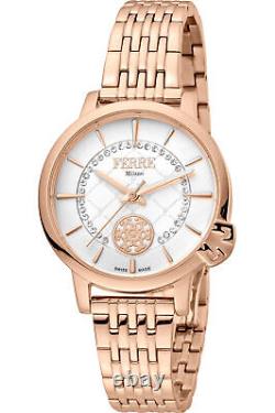 Ferre Milano Women's Rose Gold Stainless Steel Analog Watch In Rose Gold