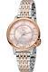 Ferre Milano Women's Rose Gold Stainless Steel Quartz Analogue Watch In Silver G