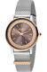 Ferre Milano Women's Stainless Steel Analog Watch With Mouse Grey Dial In Silver