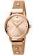 Ferre Milano Women's Stainless Steel Rose Gold Quartz Watch In Rose Gold