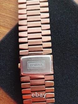 Festina Women's Watch, Milano, F16335, New Battery, Rose Gold, Luxury