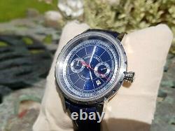 Filippo Loreti Milano Deep Blue Automatic Limited Edition 26 Jewel Watch withPaper