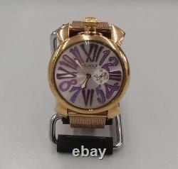 GAGA MILANO Quartz analog 5081.3 #8896 wristwatch