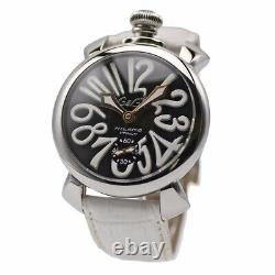 GaGa MILANO Manuale 48MM Manual Winding 5010.06S Stainless Steel Men's Watch