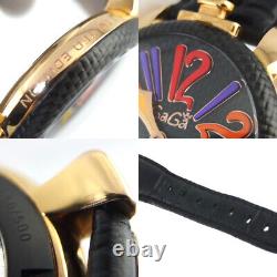 GaGa MILANO Manuale 48mm 5511.1 Manual winding black dial limited to 500