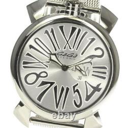 GaGa MILANO Manuale Slim 46 5080.3 Small seconds Quartz Men's Watch 580682