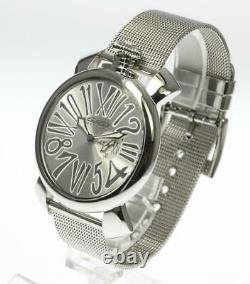 GaGa MILANO Manuale Slim 46 5080.3 Small seconds Quartz Men's Watch 580682