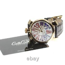 GaGa MILANO Manuale Slim 46 5081.1 Small seconds Quartz Men's Watch 644236