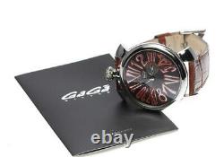 GaGa MILANO Manuale Slim 46 5084.2 Gray Dial Quartz Men's Watch 552027
