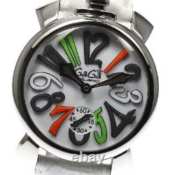 GaGa MILANO Manuale48 5010.2 Limited to 250 skeletons Hand Winding Watch 623967