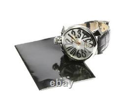 GaGa MILANO Manuale48 5010.7 Silver Dial Hand Winding Men's Watch 563458
