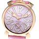 Gaga Milano Manuale48 5011.02s Small Seconds Pink Dial Hand Winding Watch
