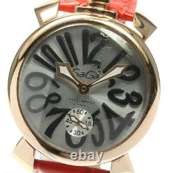 GaGa MILANO Manuale48 5011.06S Small seconds Hand Winding Men's Watch 638950