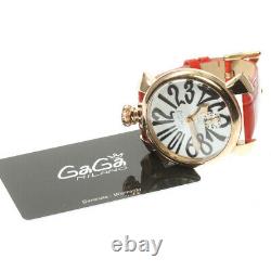 GaGa MILANO Manuale48 5011.06S Small seconds Hand Winding Men's Watch 638950