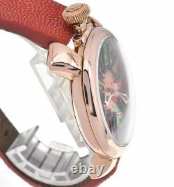 GaGa MILANO Manuale48 5011. ART. 02S Limited to 300 Hand Winding MenWatch Y#105793