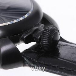 GaGa MILANO Manuale48 5012.02 black Dial Hand Winding Men's Watch 647995