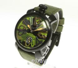 GaGa MILANO Manuale48 camouflage 5012.5S 500 limited Hand Winding Men's 544393